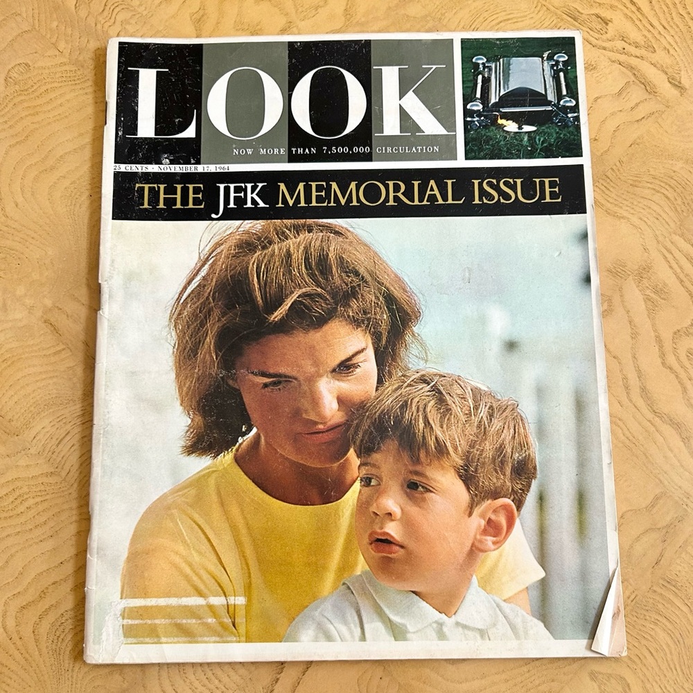 Look Magazine 1964 JF Kennedy Memorial Issue